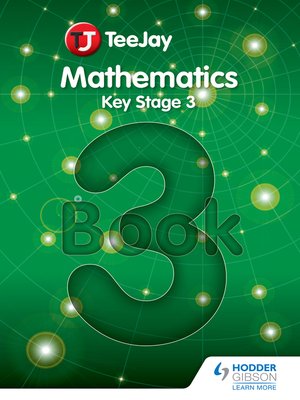 cover image of TeeJay Mathematics Key Stage 3 book 3
